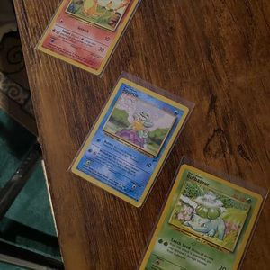 Base Set Starter Pokémon